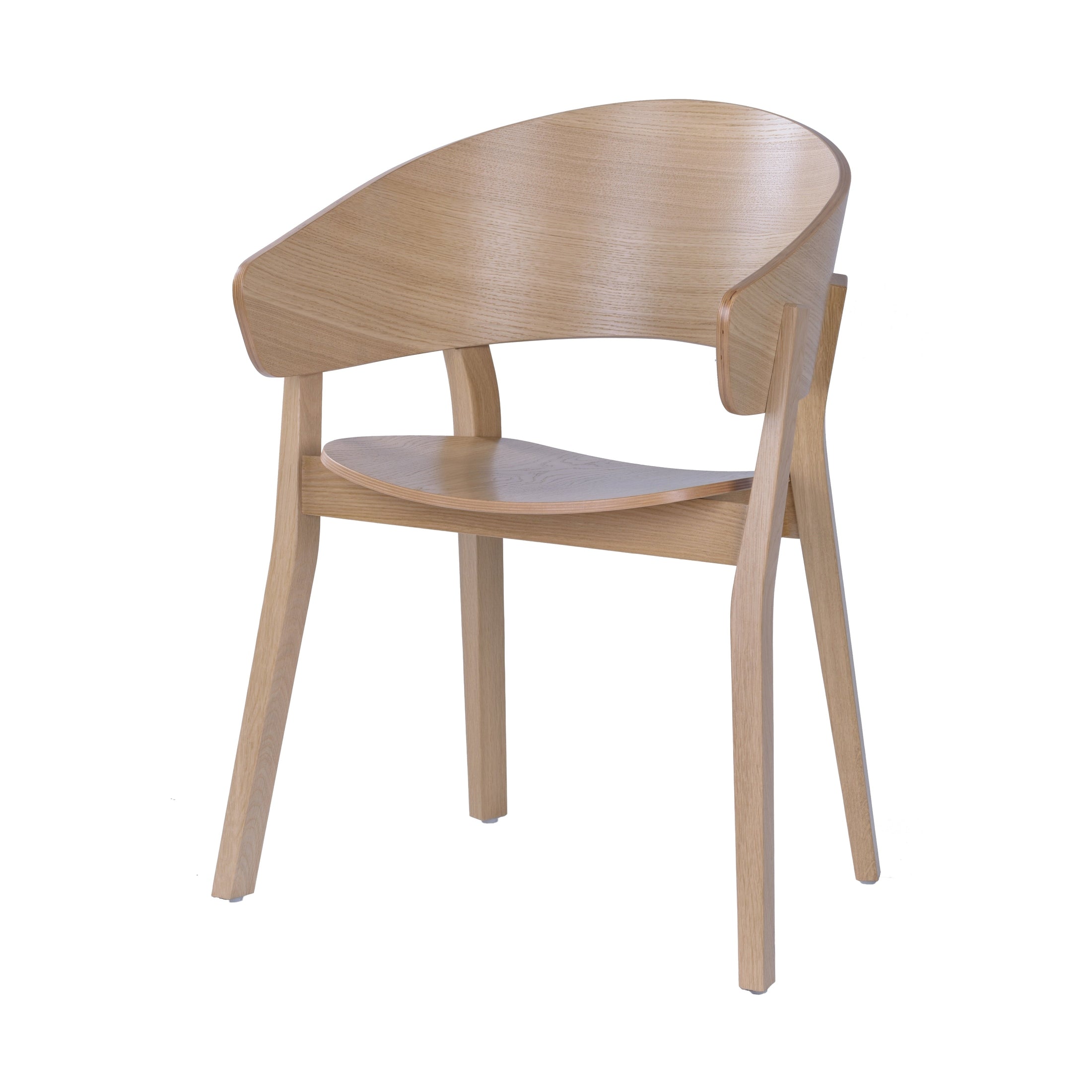 Armstoel Arno - met armleuningen eikenhout AC-2212 1