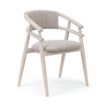 Armstoel Chupachup - Gestoffeerde rug essenhout  AC-1614 1