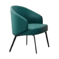 Armstoel Edmonton - Stalen frame – gestoffeerde zitting en rug AC-1827 1