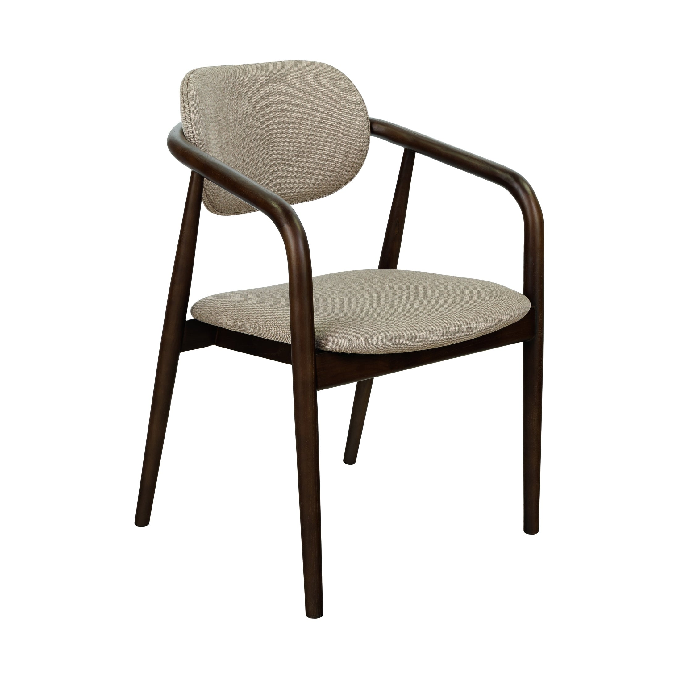Armstoel Hennepin - Essenhouten frame – gestoffeerde zitting en rug AC-1676 1
