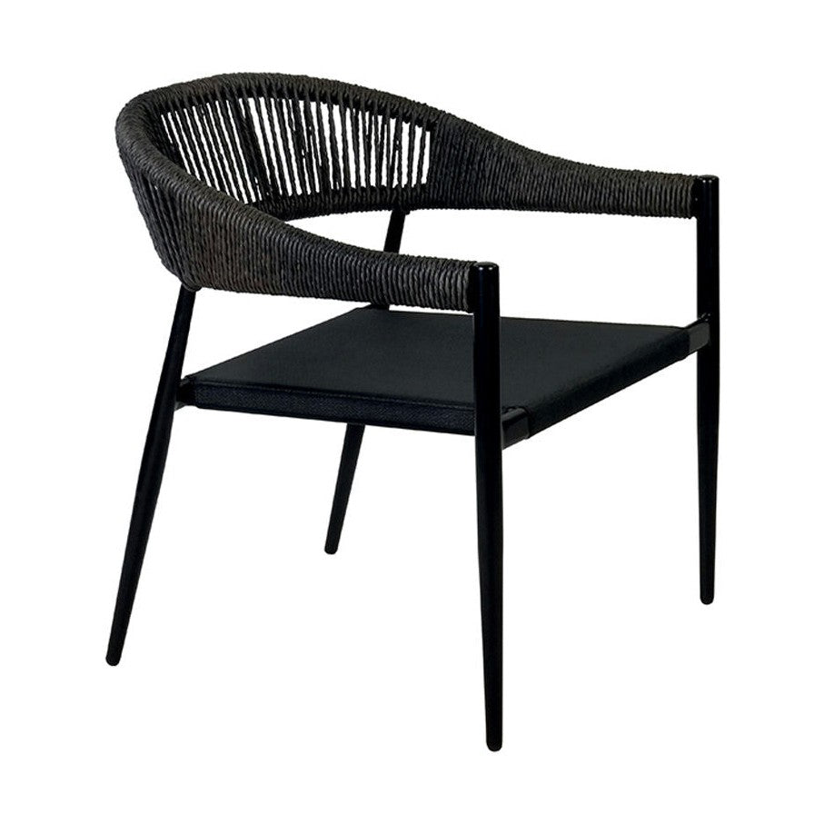 Armstoel Loisir - Aluminium frame – synthetisch koord rug – textilene zitting AC-2037 1