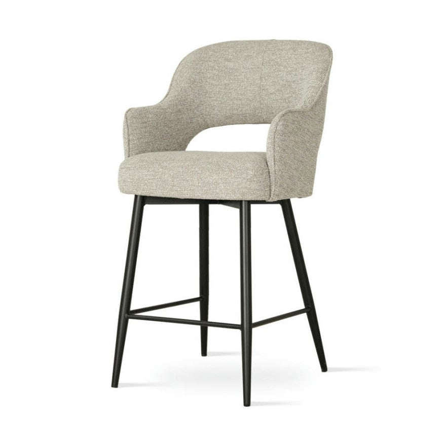 Barkruk  Menzo - Zwart - Maat M BS-2390 1