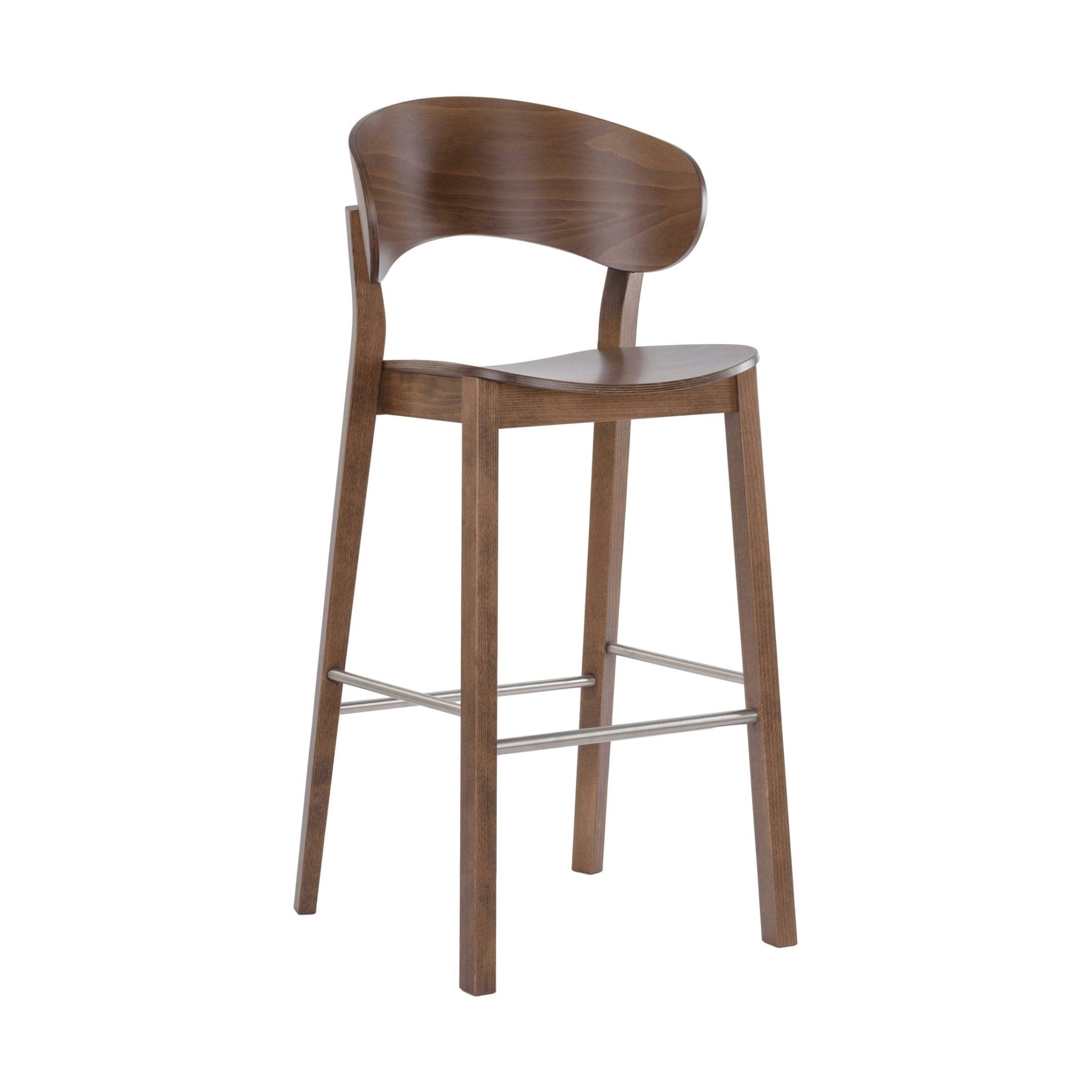 Barkruk Donny -  eikenhout BS-2204 1