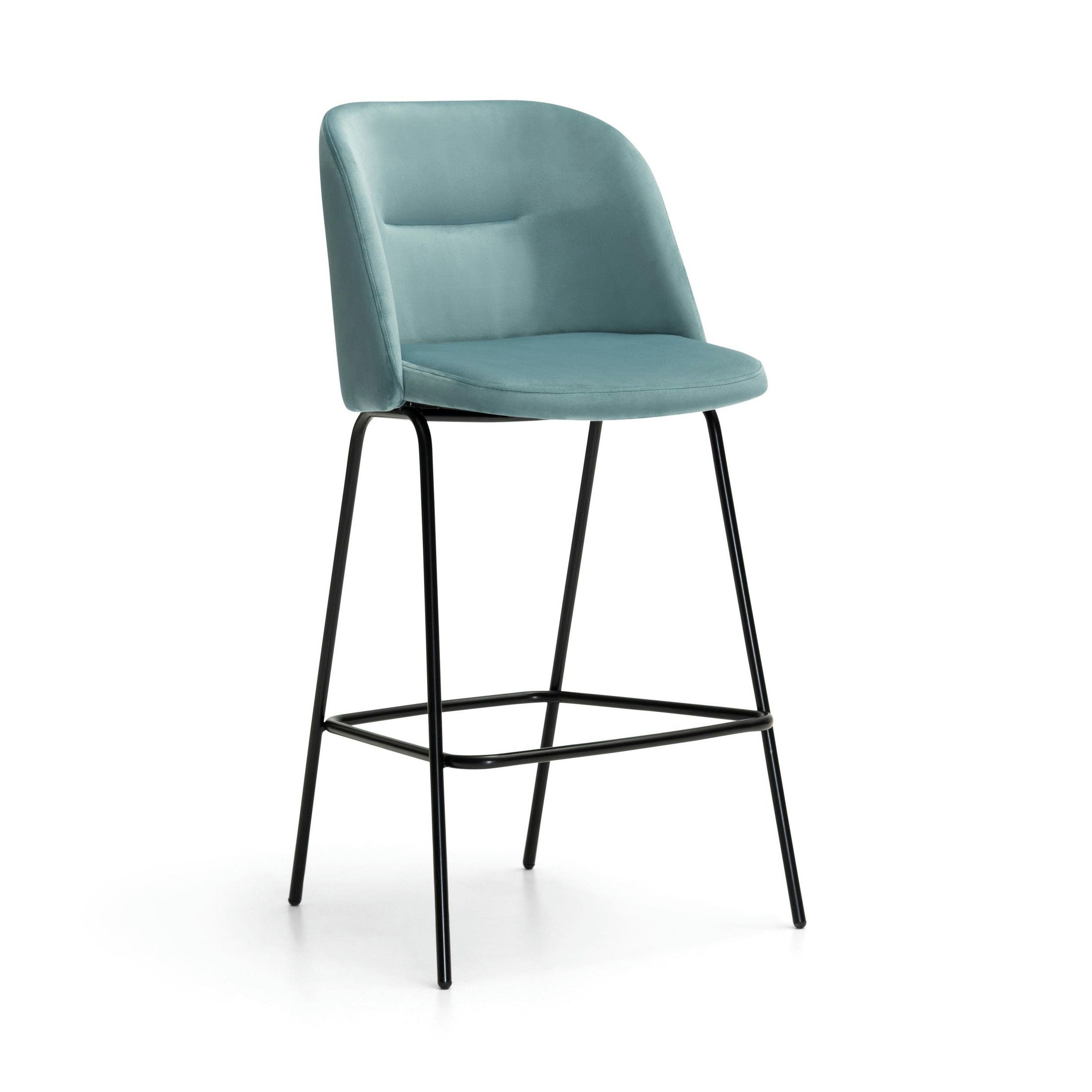 Barkruk Duna - Gestoffeerd Metaal BS-3066 1