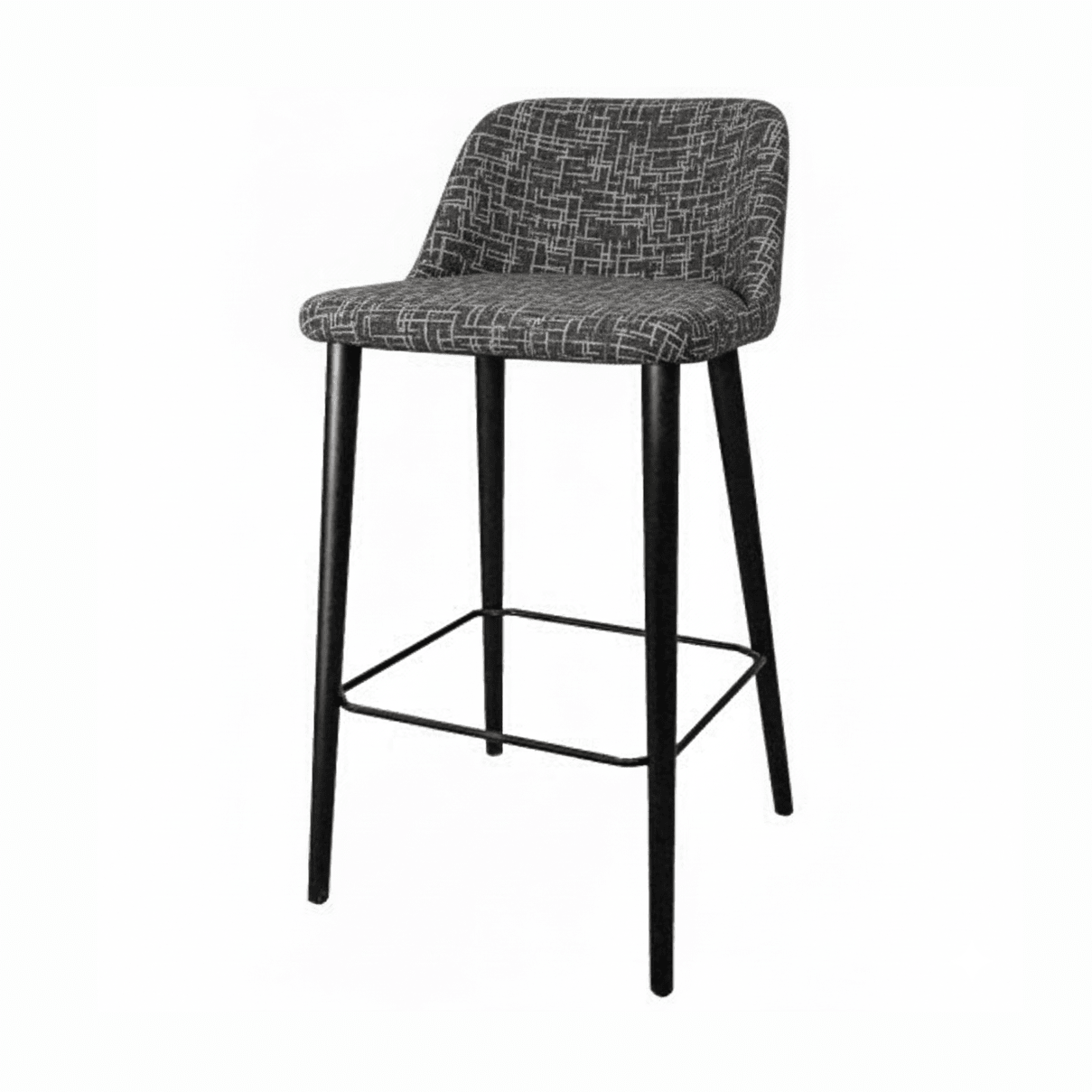 Barkruk Emaro - Type 1, Houten rug, Zithoogte 80 cm BS-2740 1