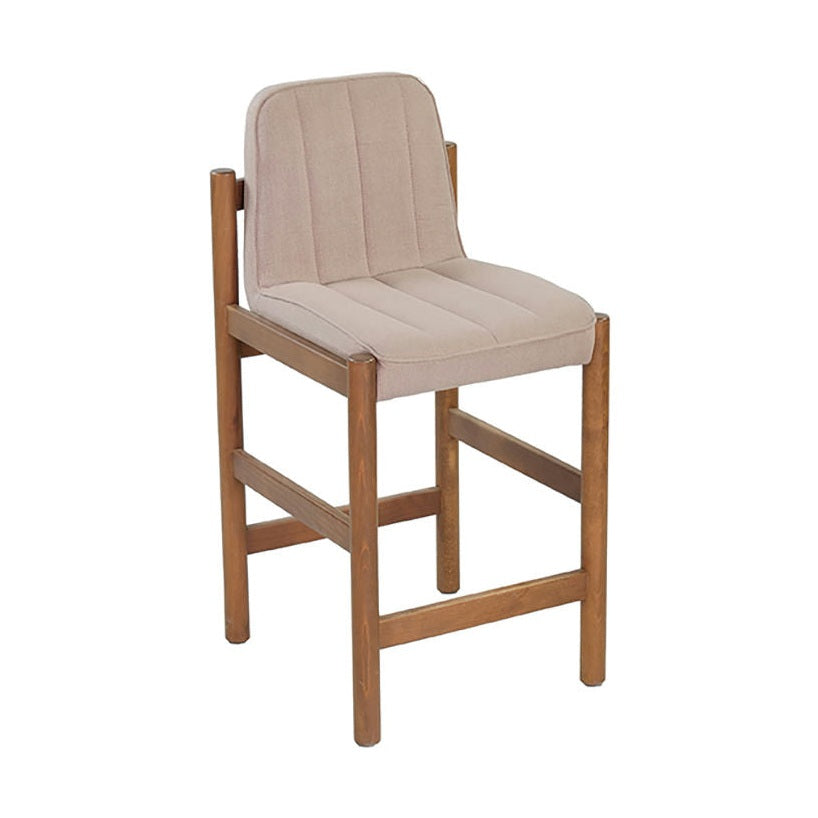 Barkruk Lautrek - Beukenhouten frame – gestoffeerde zitting en rug BS-1913 1