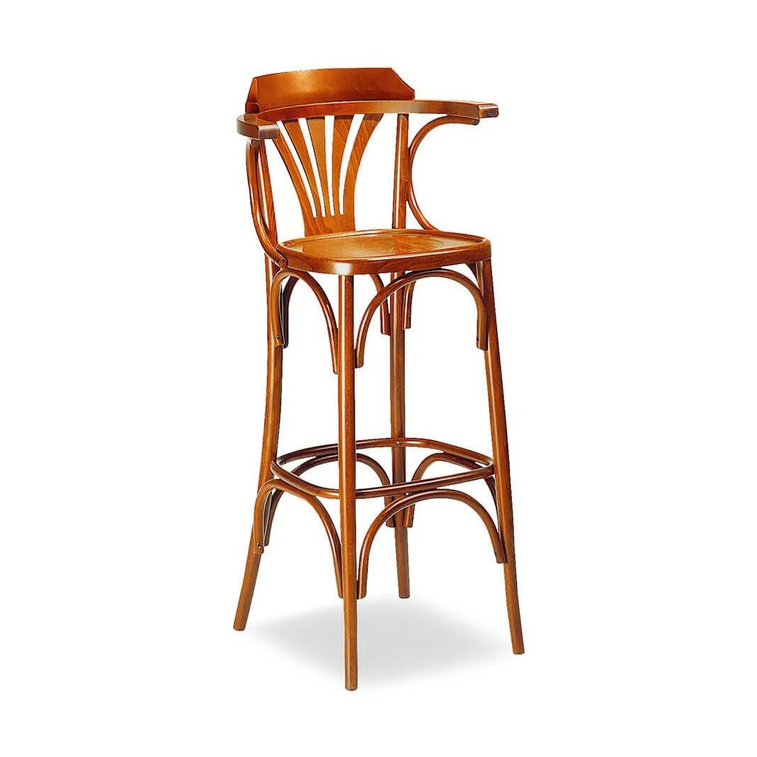 Barkruk Oriana - Houten zitting BS-2688 1