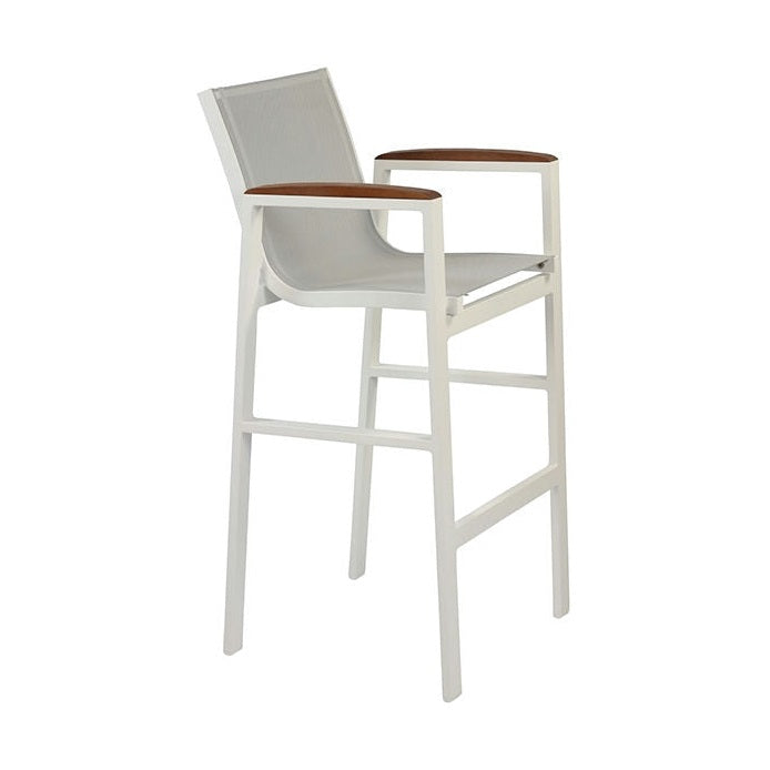 Barkruk Sante - Aluminium frame – textilene zitting en rug BS-2019 1