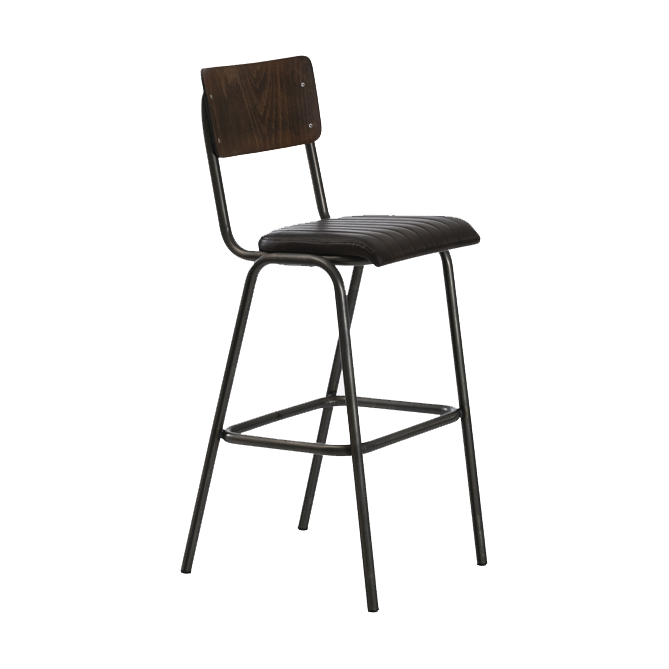 Barkruk Suus - Stof of eco-leder C.O.M. BS-1203 1
