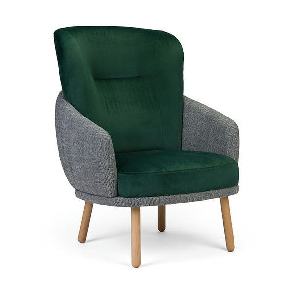 Lounge Haute - Gestoffeerd beukenhout  LC-1648 1