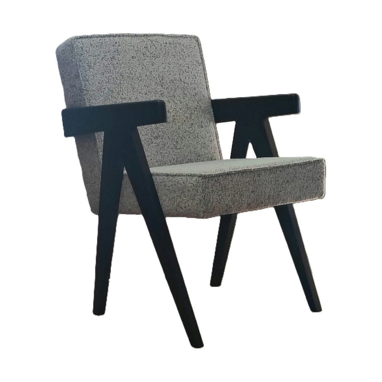 Stoel Amori - Met armleuningen, Houten armleuningen CH-2770 1