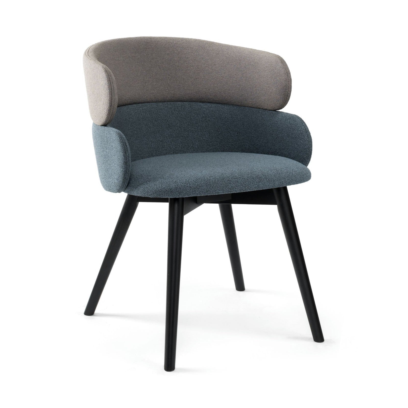 Stoel Fayenne - met armleuning  vierpoots hout CH-2539 1
