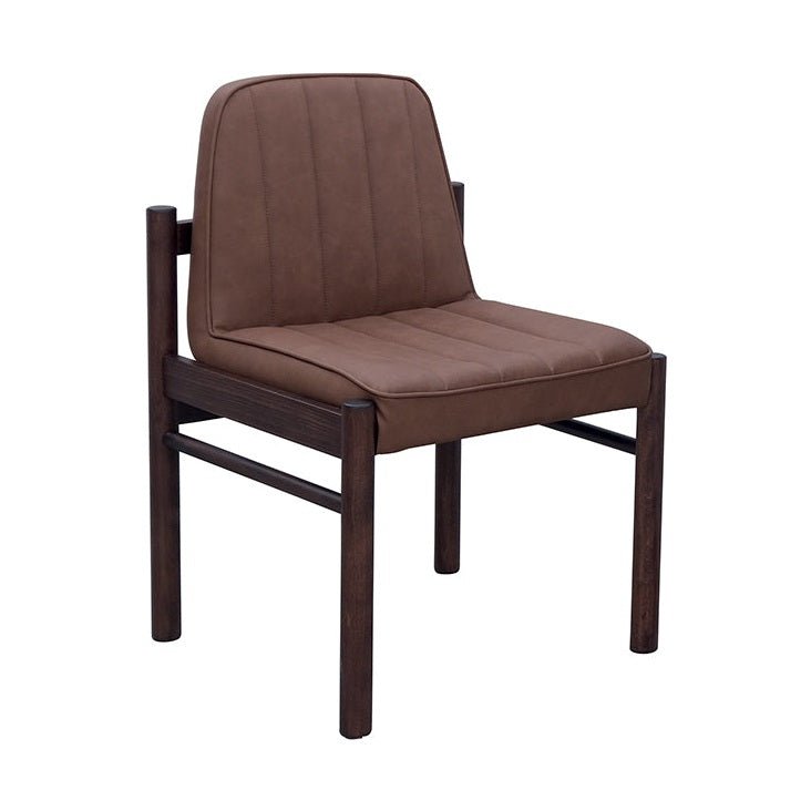 Stoel Lautrek - Beukenhouten frame – gestoffeerde zitting en rug CH-1684 1