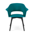 Stoel Lucca - met armleuning vierpoots hout CH-2551 1