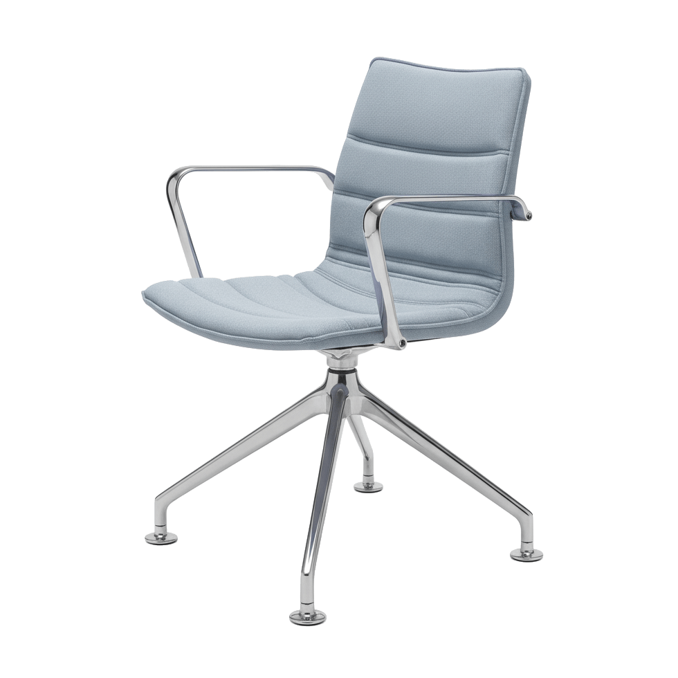 Stoel Maupe - spinpoot met voet CH-2500 1